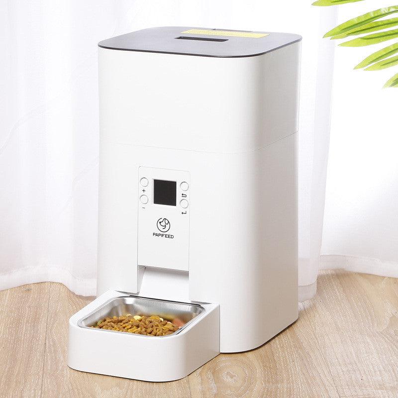 Intelligent Pet Provisions: Color Screen Smart Feeder With Quantitative Feeding