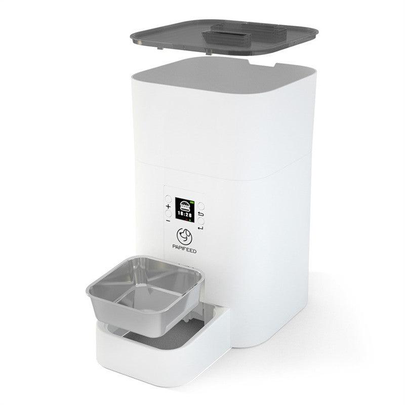 Intelligent Pet Provisions: Color Screen Smart Feeder With Quantitative Feeding