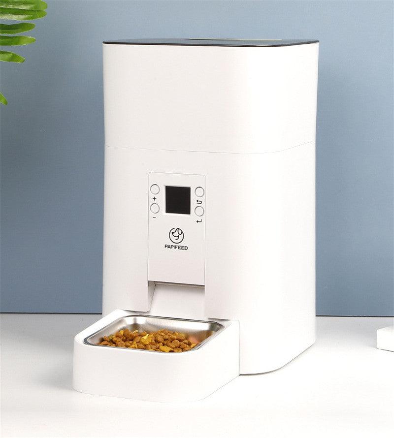 Intelligent Pet Provisions: Color Screen Smart Feeder With Quantitative Feeding