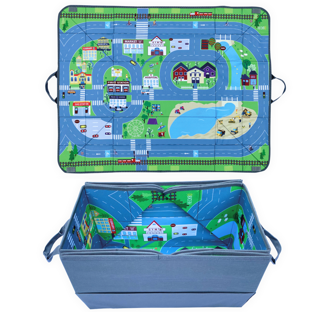 4 in1 Kinder Auto Organizer & Spielmatte