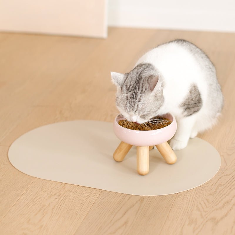Gulu Reversible Waterproof Leather Pet Feeding Mat
